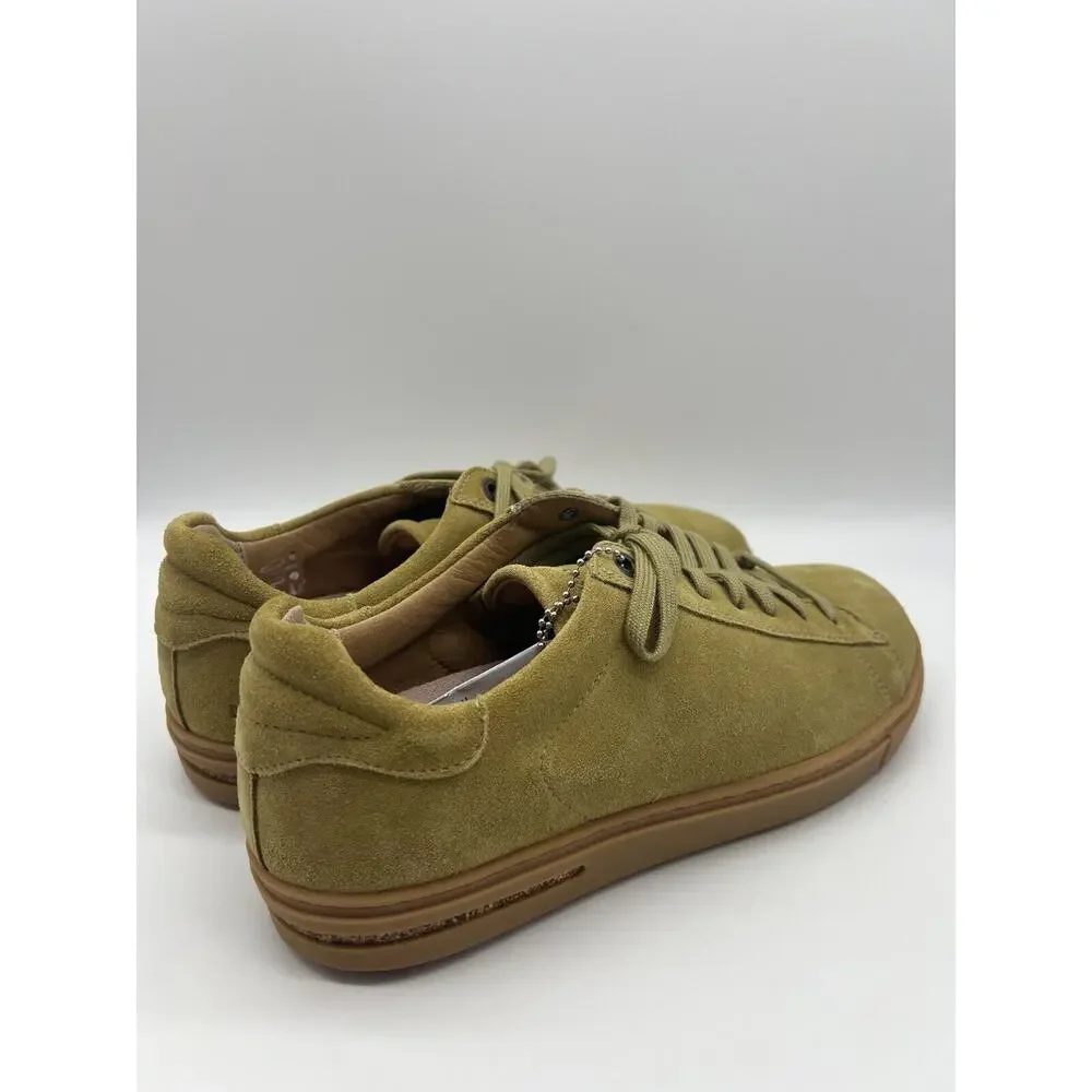 Birkenstock Bend Low Khaki Suede Shoes Size W10/M8 NEW - Picture 6 of 12